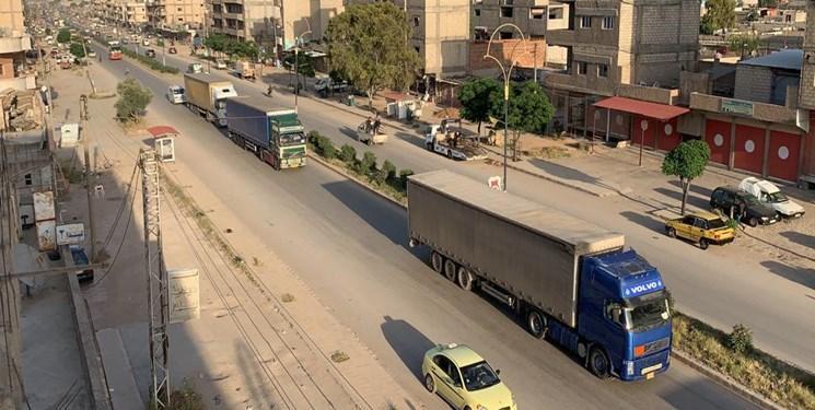 40 کامیون حامل تجهیزات از منطقه کردستان عراق به پایگاه های آمریکا در سوریه رسید