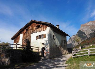 دهکده هایدی در دامنه رشته کوه های آلپ سوئیس، تصاویر