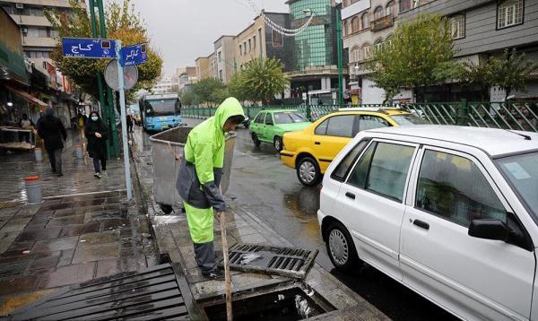 آمادگی کامل نیرو های خدمات شهری برای بارش احتمالی در تهران