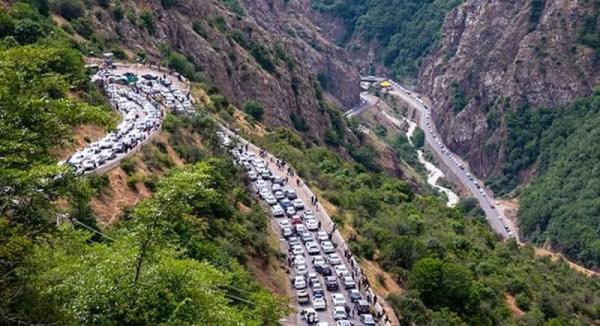 مسافران توجه نمایند: اعلام جاده هایی با ترافیک سنگین